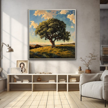 Acrylic Tree Painting